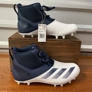 Adidas Men Adizero Chaos 2E Mid top Football Cleats IH0552 Size 12